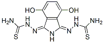 2-[3-[2-(Aminothioxomethyl)hydrazono]-4,7-dihydroxy-2,3-dihydro-1H-isoindole-1-ylidene]hydrazinecarbothioamide CAS#: 66341-33-1