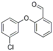2-(3-CHLOROPHENOXY)BENZENECARBALDEHYDE CAS#: 181297-72-3