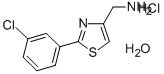 [2-(3-CHLOROPHENYL)-1,3-THIAZOL-4-YL]METHANAMINE HYDROCHLORIDE MONOHYDRATE CAS#: 690632-12-3