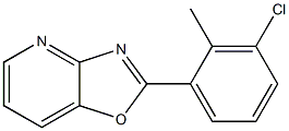 2-(3-Chloro-2-Methylphenyl)oxazolo[4,5-b]pyridine CAS#: 60772-54-5
