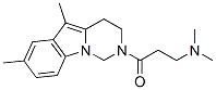 2-(3-Dimethylaminopropionyl)-5,7-dimethyl-1,2,3,4-tetrahydropyrimido[1,6-a]indole CAS#: 61802-42-4
