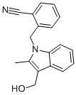 2-(3-HYDROXYMETHYL-2-METHYL-INDOL-1-YLMETHYL)-BENZONITRILE CAS#: 677732-50-2