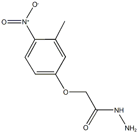 2-(3-METHYL-4-NITROPHENOXY)ACETOHYDRAZIDE CAS#: 588679-98-5