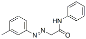 2-[(3-Methylphenyl)azo]-N-phenylacetamide CAS#: 64046-59-9