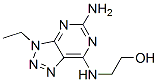 2-[(3-amino-9-ethyl-2,4,7,8,9-pentazabicyclo[4.3.0]nona-1,3,5,7-tetrae n-5-yl)amino]ethanol CAS#: 6338-82-5