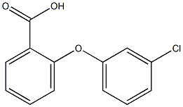 2-(3-chlorophenoxy)benzoic acid CAS#: 6312-85-2