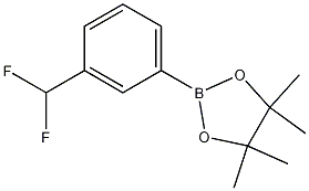 2-(3-(difluoromethyl)phenyl)-4,4,5,5-tetramethyl-1,3,2-dioxaborolane CAS#: 627525-89-7