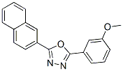 2-(3-methoxyphenyl)-5-(2-naphthyl)-1,3,4-oxadiazole CAS#: 68047-40-5