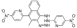 2-[3-methyl-4-(5-nitropyridin-2-yl)diazenyl-naphthalen-1-yl]-1-(5-nitr opyridin-2-yl)hydrazine CAS#: 6311-07-5