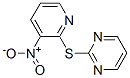 2-[(3-nitro-2-pyridyl)thio]pyrimidine CAS#: 62782-69-8