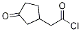 2-(3-oxocyclopentyl)acetyl chloride CAS#: 66972-66-5
