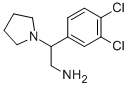 2-(3,4-dichlorophenyl)-2-pyrrolidin-1-ylethanamine CAS#: 178167-17-4
