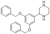 2-(3,5-DIBENZYLOXYPHENYL)PIPERAZINE CAS#: 65709-43-5