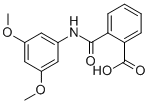 2-[[(3,5-DIMETHOXYPHENYL)AMINO]CARBONYL]-BENZOIC ACID CAS#: 67563-92-2