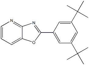 2-(3,5-Di-tert-Butylphenyl)oxazolo[4,5-b]pyridine CAS#: 60772-76-1