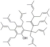 2-(3,7,11,15,19,23,27,31,35,39-Decamethyl-2,6,10,14,18,22,26,30,34,38-tetracontadecenyl)phenol CAS#: 7718-32-3