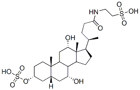 2-[[(3a,5b,7a,12a)-7,12-dihydroxy-24-oxo-3-(sulfooxy)cholan-24-yl]amino]-ethanesulfonic acid CAS#: 67030-62-0