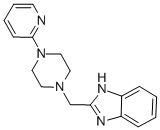 2-[[4-(2-PYRIDINYL)-1-PIPERAZINYL]METHYL]-1H-BENZIMIDAZOLE TRIHYDROCHLORIDE CAS#: 70006-24-5