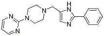 2-[4-[(2-Phenyl-1H-imidazol-5-yl)methyl]-1-piperazinyl]-pyrimidine CAS#: 179333-18-7
