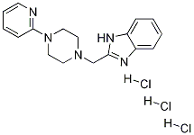 2-[[4-(2-Pyridinyl)-1-piperazinyl]Methyl]-1H-benziMidazole trihydrochloride CAS#: 587870-77-7