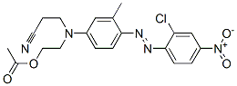 2-[4-[(2-chloro-4-nitrophenyl)azo]-N-(2-cyanoethyl)-3-methylanilino]ethyl acetate CAS#: 68516-64-3