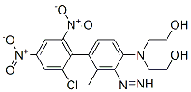 2-[[4-(2-chloro-4,6-dinitro-phenyl)diazenyl-3-methyl-phenyl]-(2-hydroxyethyl)amino]ethanol CAS#: 65125-87-3