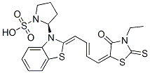 2-[4-(3-Ethyl-4-oxo-2-thioxothiazolidin-5-ylidene)-2-butenylidene]-3(2H)-benzothiazole-1-propanesulfonic acid CAS#: 64285-53-6