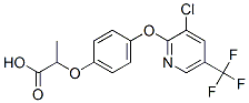 2-[4-[3-chloro-5-(trifluoromethyl)pyridin-2-yl]oxyphenoxy]propanoic ac id CAS#: 69806-86-6