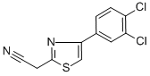 2-[4-(3,4-DICHLOROPHENYL)-1,3-THIAZOL-2-YL]ACETONITRILE CAS#: 637015-80-6