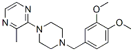 2-[4-[(3,4-Dimethoxyphenyl)methyl]piperazin-1-yl]-3-methylpyrazine CAS#: 63978-37-0
