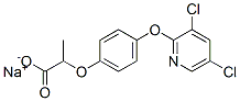 2-[4-(3,5-Dichloro-2-pyridyloxy)phenoxy]propionic acid sodium salt CAS#: 60074-27-3