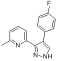 2-[4-(4-FLUOROPHENYL)-1H-PYRAZOL-3-YL]-6-METHYL PYRIDINE CAS#: 607738-00-1