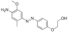 2-[4-[(4-amino-5-methoxy-2-methylphenyl)azo]phenoxy]ethanol CAS#: 67906-59-6