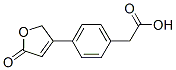2-[4-(5-oxo-2H-furan-3-yl)phenyl]acetic acid CAS#: 7706-57-2