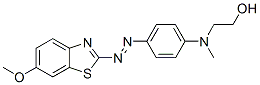 2-[[4-[(6-Methoxybenzothiazol-2-yl)azo]phenyl]methylamino]ethanol CAS#: 68083-97-6