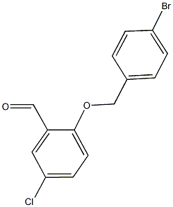 2-[(4-BROMOBENZYL)OXY]-5-CHLOROBENZALDEHYDE CAS#: 667436-67-1