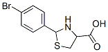 2-(4-BROMOPHENYL)-1,3-THIAZOLANE-4-CARBOXYLIC ACID CAS#: 69570-83-8