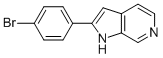 2-(4-BROMOPHENYL)-1H-PYRROLO[2,3-C]PYRIDINE CAS#: 627511-05-1