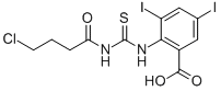 2-[[[(4-CHLORO-1-OXOBUTYL)AMINO]THIOXOMETHYL]AMINO]-3,5-DIIODO-BENZOIC ACID CAS#: 530131-57-8