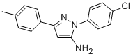 2-(4-CHLORO-PHENYL)-5-P-TOLYL-2H-PYRAZOL-3-YLAMINE CAS#: 618092-70-9