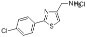 [2-(4-CHLOROPHENYL)-1,3-THIAZOL-4-YL]METHANAMINE HYDROCHLORIDE CAS#: 690632-35-0