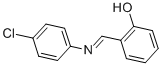 2-([(4-CHLOROPHENYL)IMINO]METHYL)PHENOL CAS#: 782-77-4