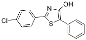 2-(4-Chlorophenyl)-4-hydroxy-5-phenyl-1,3-thiazole CAS#: 65752-50-3