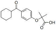 2-[4-(Cyclohexylcarbonyl)phenoxy]-2-methylpropanoic acid CAS#: 60012-94-4