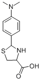 2-(4-(DIMETHYLAMINO)PHENYL)-1,3-THIAZOLIDINE-4-CARBOXYLIC ACID CAS#: 69578-21-8
