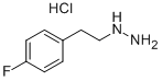 [2-(4-FLUORO-PHENYL)-ETHYL]-HYDRAZINE HYDROCHLORIDE CAS#: 69717-87-9