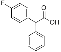 2-(4-FLUOROPHENYL)-2-PHENYLACETIC ACID CAS#: 723-69-3