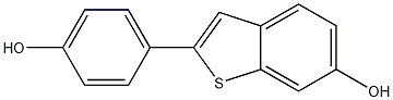 2-(4-Hydroxyphenyl)benzo[b]thiophene-6-ol CAS#: 63676-22-2
