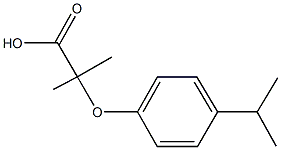 2-(4-ISOPROPYLPHENOXY)-2-METHYLPROPANOIC ACID CAS#: 669747-64-2
