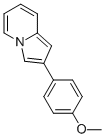 2-(4-METHOXY-PHENYL)-INDOLIZINE CAS#: 7496-82-4